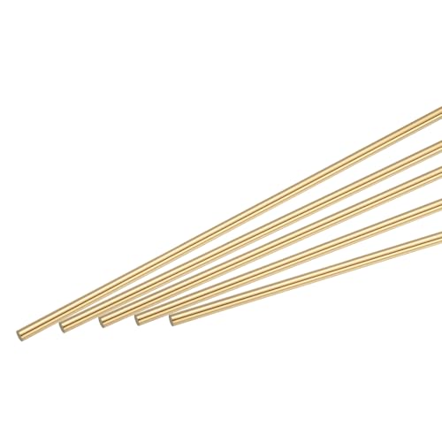 Tiges en laiton massif de 1,5 mm MECCANIXITY, matériau noble pour artisanat