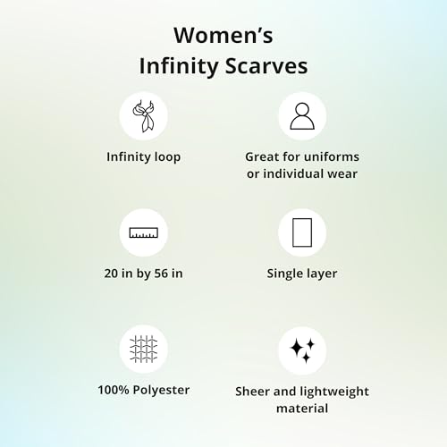 tiemart Breast Cancer Awareness Striped Infinity Scarf in White4