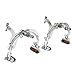 DIA-COMPE MX890 Side Pull Caliper Brake Set (F+R) for Old School BMX, Silver, DP2510-FR