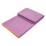 Eunzel Hot Yoga Towel Non-Slip Yoga Mat Towel Ultra-Absorbent Microfiber Towel for Hot Yoga, Pilates，Bikram and Workout 26.5"x 72" - Image 3