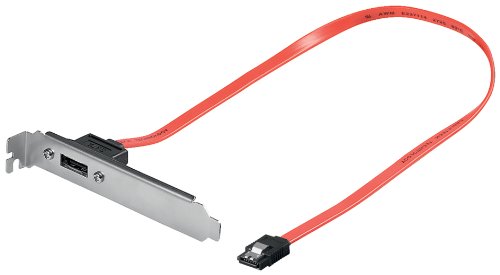 Preisvergleich Produktbild Wentronic Goobay 93045 Slot Blende eSATA