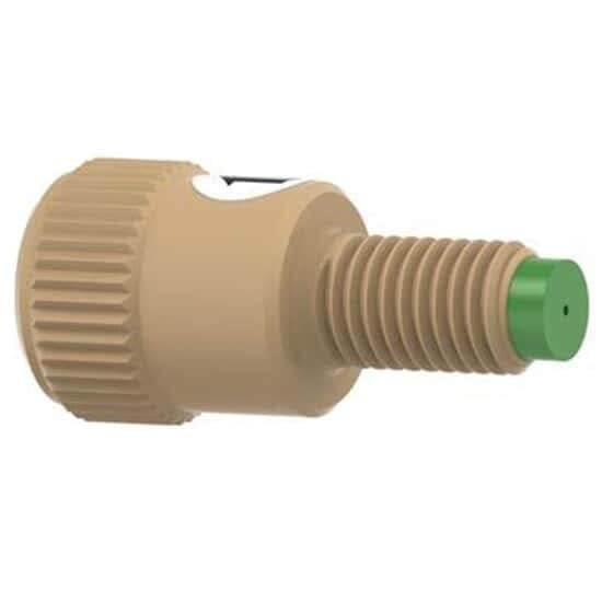 Idex Inline Check Valve, Outlet, 15 psi, 0.02" ID, 1/4-28 (M) to 1/4-28 (F) Flat Bottom; 1/EA