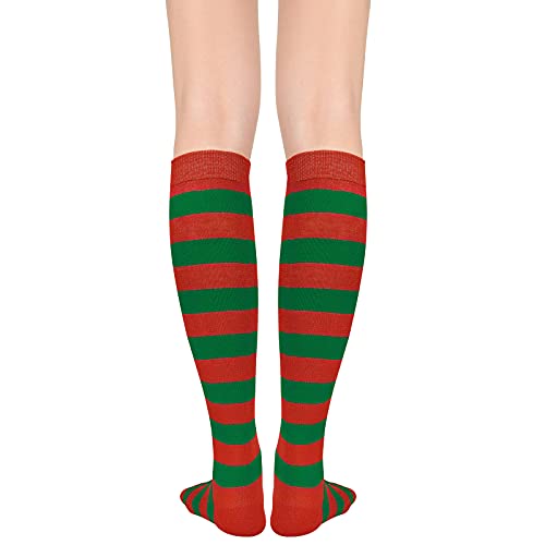 Image of American Trends Women's Knee High Socks, Novelty Holiday Printed Tall Tube Socks, Casual & Party Athletic Sports Stockings