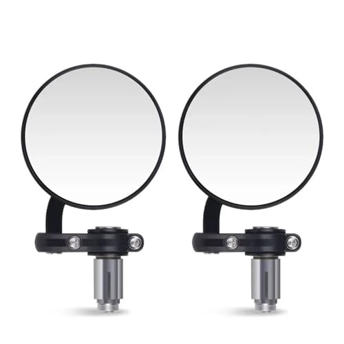 Rétroviseurs moto latéraux guidon standard 7/8 pouces pour moto et scooter