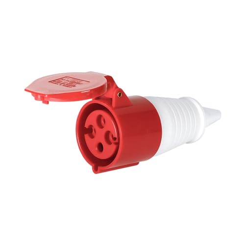 Conector industrial 32A de 4 pines SF 224L para cables de aviación 5