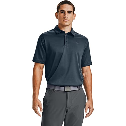 Image of Under Armour Men's Polyester Solid Tech Polo | T-Shirt | 1290140-001
