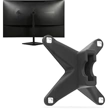 3IDEE VESA Mount Adapter Compatible with HP Omen 25 Gaming Monitor - VESA 75x75, for Monitors Without VESA Connection, for mounting on a Monitor and wall Mount