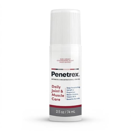 Penetrex Roll-on Gel with Arnica Vitamin B6 & MSM (2.5 Oz.)