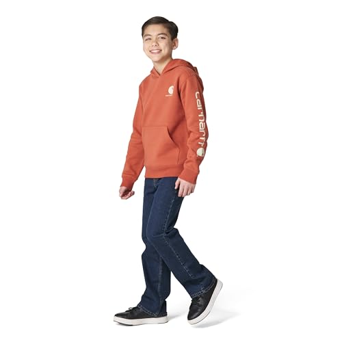 Image of Carhartt Boys Long Sleeve Hooded Sweatshirt