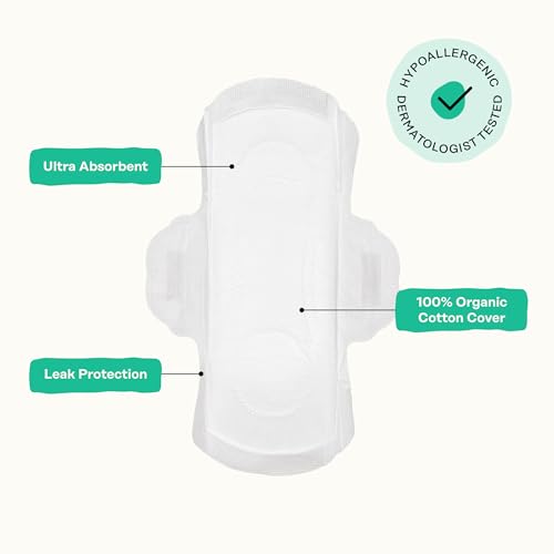 Image of The Honey Pot Company - Herbal Panty Liners for Women - Organic Incontinence w /Wings - Infused w /Essential Oils for Cooling Effect - Postpartum Essentials - Feminine Care - 20ct