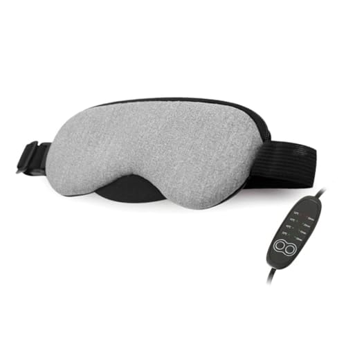 Masque chauffant yeux électrique USB idéal pour se détendre au bureau ou en voyage