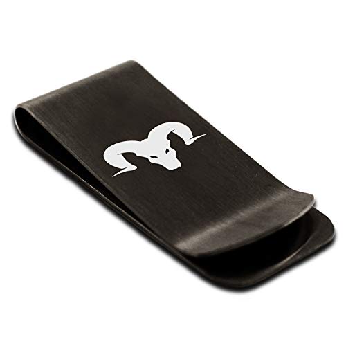Stainless Steel Ram Money Clip Credit Card Holder