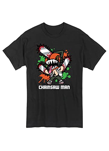 Great Eastern Entertainment Chainsaw Man - Chainsaw Man SD Men's T-Shirt Multicolor