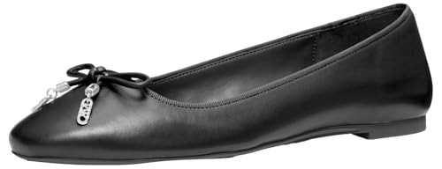 Michael Kors Women's Nori Flex Flat, Black, 9