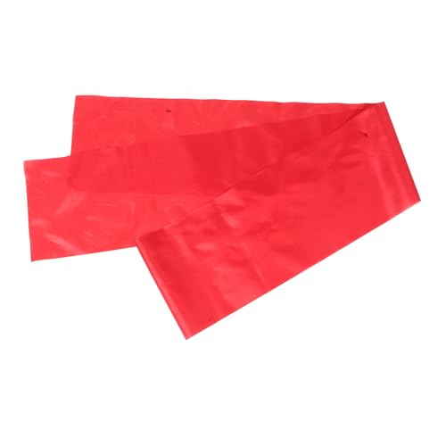 Baquetas Kisangel rojas de seda, 2 piezas, con mangas de agua para actuaciones de danza, gimnasia y eventos, mazos resistentes y fáciles de usar