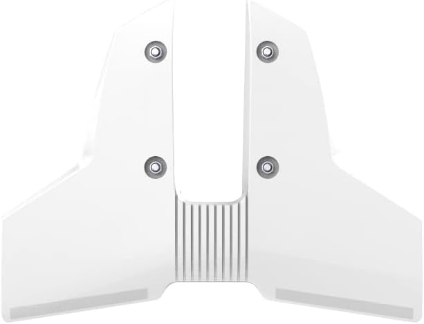 STINGRAY HYDROFOILS - Classic Junior Hydrofoils for 9.9-40 hp (White) - Best for Small Boats - Stabilizer Fins for Outboard/Outdrive Motors - Made in The USA