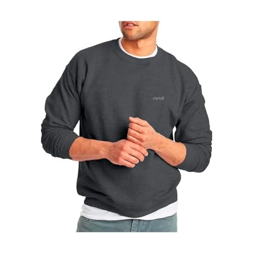 Casaco Moletom Gola Redonda Masculino Careca Blusa de Frio Flanelado Algodão (BR, Alfa, G, Plus Size, Alto, Chumbo)