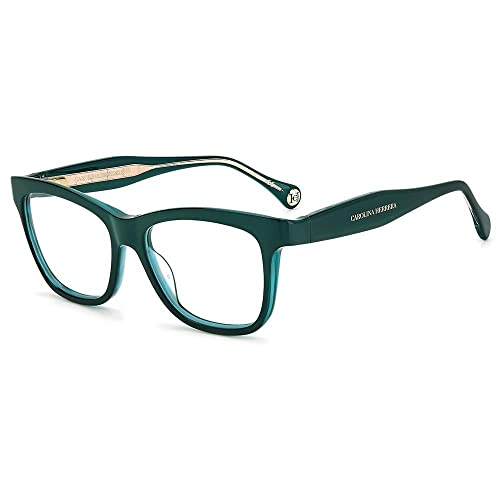Carolina Herrera CH0016 1ED Eyeglasses Women's Black/Green Full Rim 52mm