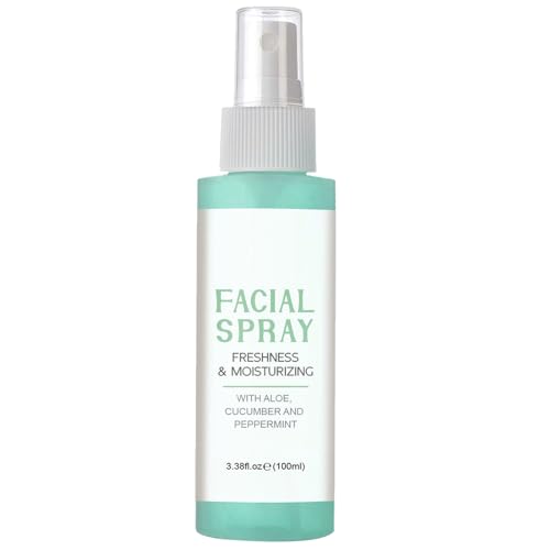 Aloe Vera Spray Facial Hidratante,Facial Bruma Reductor de Poros,Facial Bruma Antiarrugas,Facial Cuidado de la Piel Para Una Hidratación Spray,Hidratante Facial en Spray,Facial Bruma,100 ml