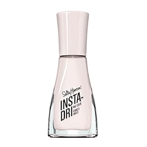 Sally Hansen – Vernis à ongles Insta-Dri® Formule 3-en-1 avec vernis de base et protecteur de vernis intégrés pour une tenue