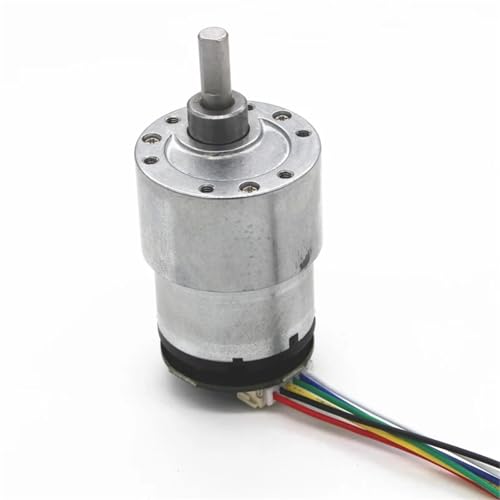 Motoréducteur CC JGB37-520 12V 110RPM avec encodeur Hall pour chariot