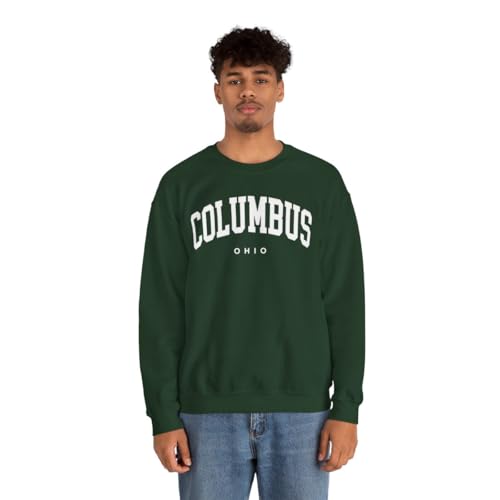 Columbus Ohio Adult Unisex Crewneck Sweatshirt3