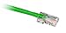 CP Technologies GC5E-4P-GR-10-O 10FT CAT5E 350MHZ GREEN NO BOOT PATCH CABLE TAA COMPLIANT