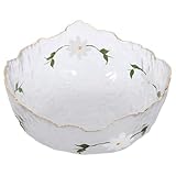 Bols à goûter : le bol est fabriqué en [matériau manquant], un matériau et pratique. récipient à fruits