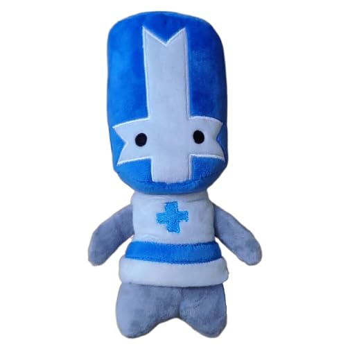 Apachis Castle Crashers red Orange Green Blue Knight Stuffed Plush Toy (Blue)