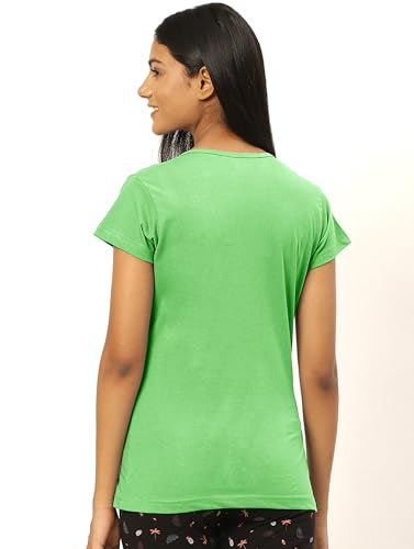 Image of NIVIK Printed Cotton T-Shirt for Women