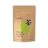 Teafy Organic Matcha Green Tea Powder, Authentic Japanese Origin From Shizuoka Japan, USDA and JAS...