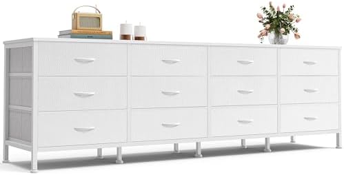 Amazon.com: Huuger 70 Inch Dresser for Bedroom, TV Stand for 65, 75, 80