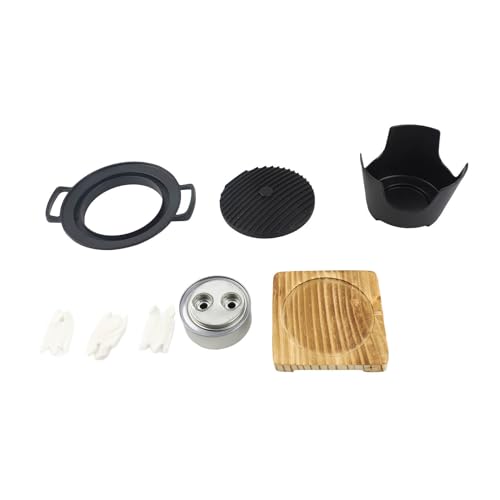 Barbecue coréen sans fumée compact mini poêle portable en fer