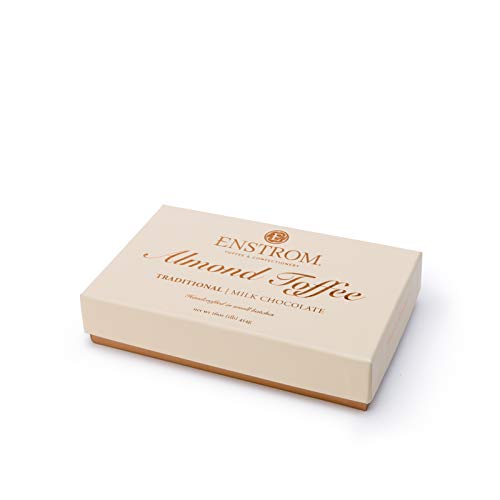 Enstrom Candies Enstrom Milk Chocolate Almond Toffee 1Lb Box | Handcrafted | Gluten Free thumb #2