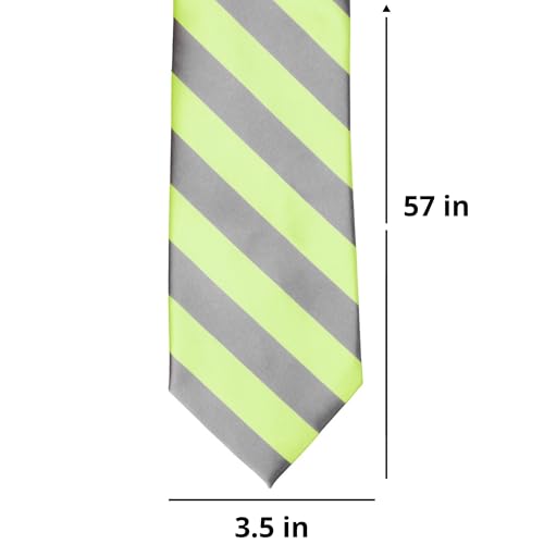 Image of tiemart Men's Striped Tie Standard Length