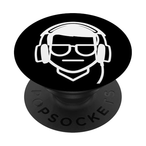 Ya en mundofriki.es: Dibujo de un friki de los videojuegos para niños PopSockets PopGrip Adhesivo