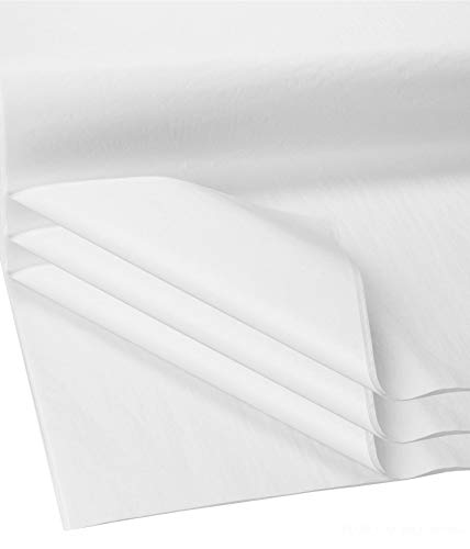 Flexicore Packaging | Gift Wrap Tissue Paper | Size: 15x20 | Acid Free (White, 100 Sheets)
