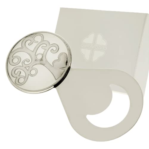 PuntoCasaStore QFSARTRE APRIBOTTIGLIE con Albero della Vita 12 CM con Scatola BOMBONIERA Idea Regalo