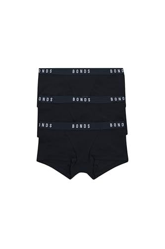 Bonds Women's Underwear Boy Shorts Pack, Luxe Originals Boyfit Panties, Cotton/Modal-Blend Underwear, 3-Pack3