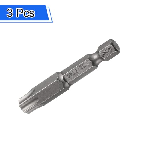Puntas Torx de seguridad TT45 magnéticas y a prueba de manipulaciones de 50mm 4