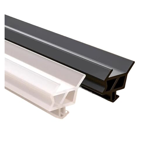 8M 窓用シーリングストリップ シリコンゴムテープ 3-9MM 隙間用 引き戸用窓 防風 防音 ゴムシール ドア隙間シーラー(Translucent,10 meter)