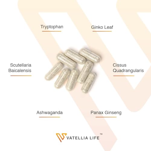 Image of Vatellia Life Daily Zen | Ashwagandha Supplement | Stress Relief | Sleep and Mood Support | 2 Month Supply