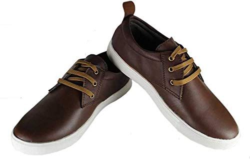 brown colour sneakers