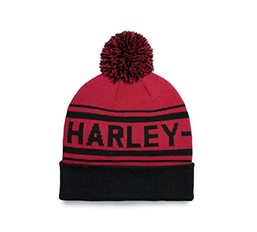 Bonnet Harley-Davidson Celebration Beanie 97694-23VM rouge piment taille unique