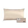 Amazon Brand – Umi 22 Momme zijden kussensloop 40×60 1 stuk – zijden kussensloop voor haar en huid, aan beide zijden 100…