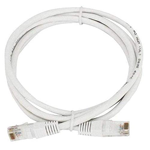Hybite 5 Meter LAN Cable CAT6/Cat 6 Ethernet Cable Network Cable Internet Cable RJ45 LAN Wire High Speed Patch Cable Computer Cord (White) (5m) (B0992GLFB4) Amazon Price History, Amazon Price Tracker