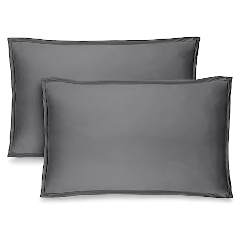 Bare Home Standard Pillow Shams - Set of 2 Cover