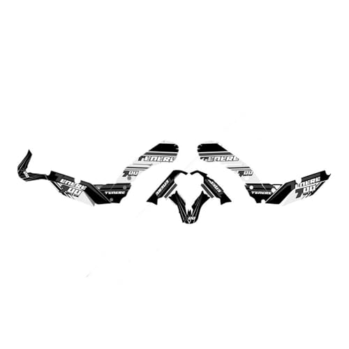 Autocollants Réservoir Tenere T700 Kit Protection Haute Qualité