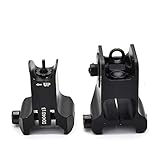 HWZ 金属製 DANIEL DEFENSEタイプ リアルレプリカ アイアンサイト サイトセット20mmレール用