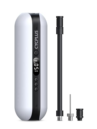 CYCPLUS Luftpumpe 150PSI Elektrischer Kompressor Tragbar Fahrradpumpe Mini...